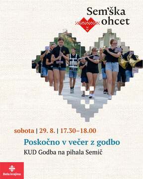 Poskočno v večer z godbo